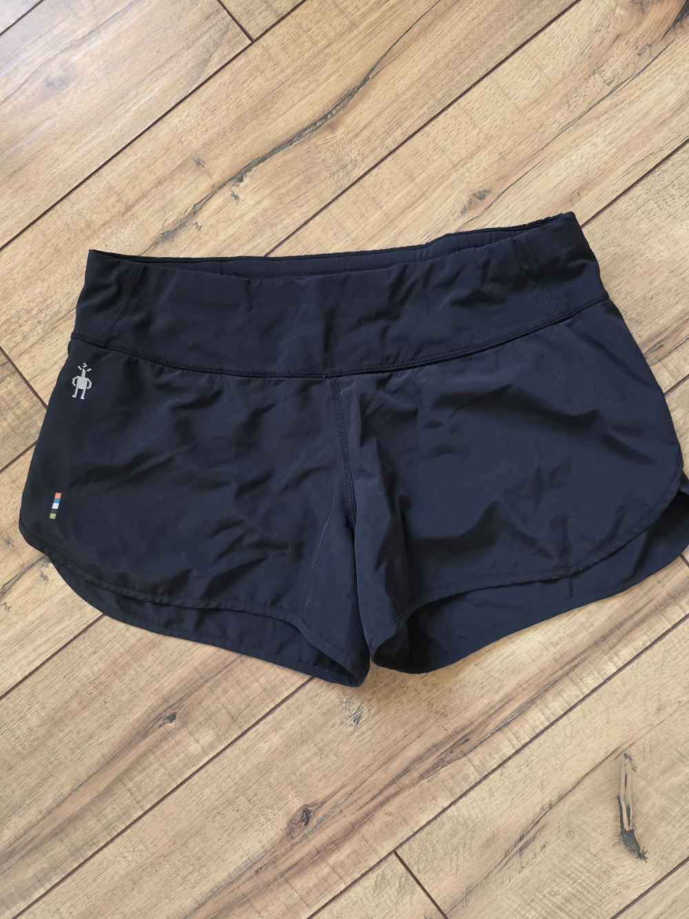Smartwool Black Women's Active Athletic Running Shorts Sz Small